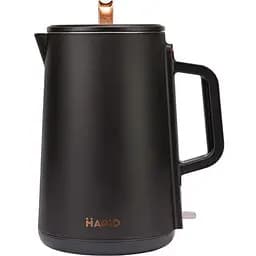 Електрочайник Magio МG-517, чорний, 1500W, 1.5 л, дисковий, подвійні стінки: нержавіюча сталь, пластик, автоматичне відключення