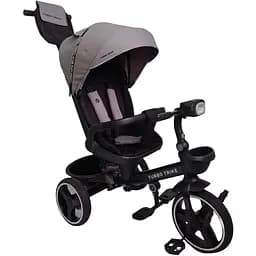 Дитячий триколісний велосипед MT 1002-1 Turbo Trike Smart Grey від 1.5 до 3 років поворотне сидіння