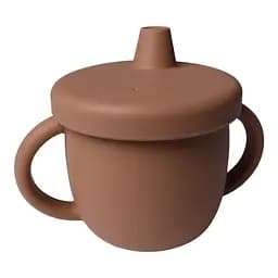 Поильник силиконовый непроливайка oldbro 150ml brown