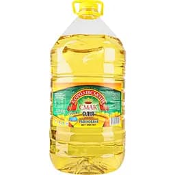 Масло подсолнечное Королівський смак рафинированное 9.5 л