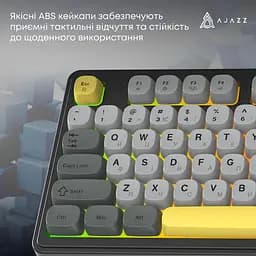 Клавіатура Ajazz AF98 Black Gray Yellow (AF98-BGY) - мініатюра 11