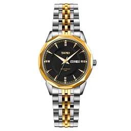 Наручний годинник жіночий 9264TGDBK Silver/Gold-Black Skmei acs0029827