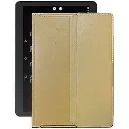 Чохол StatusCASE з екошкіри для планшету Pixus Ride 9.6 Бежевий