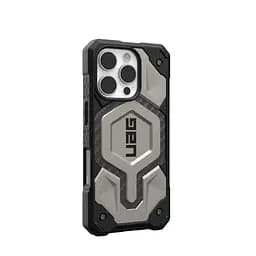 Чохол-накладка Urban Armor Gear Magsafe для Apple iPhone 16 Pro Monarch Pro Titanium (114456113636) - мініатюра 2
