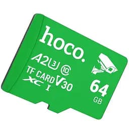 Карта пам'яті Hoco microSDXC Class 10 - 64GB (без адаптера) Green - мініатюра 2
