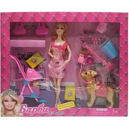 Кукла Модница с собачками и аксессуарами Bambi 18018