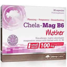 Аминокислота Olimp Chela-Mag B6 Mama, 30 капсул vit0004047