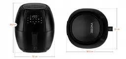Аерогриль аерофритюрниця Zeegma Knapper GRAND Black - мініатюра 7