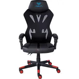 Ігрове крісло Aula F010 Gaming Chair Black/Red (6948391286228)