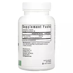 Амінокислота Seeking Health Acetyl-L-Carnitine Seeking Health 500 мг 90 вегетаріанських капсул - мініатюра 2