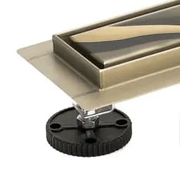 Душовий канал Rea Pure Neo mirror gold pro 60 см REA-G5610 - мініатюра 5