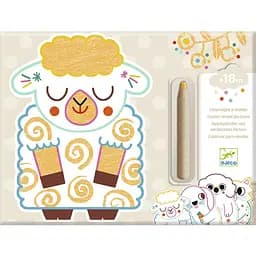 Художественный комплект для рисования Djeco Домашние животные (DJ00061)