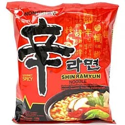 Суп Шин Рамьон гострий Nongshim 120г