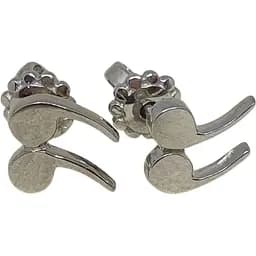 Срібні сережки-пуссети ILSAV. С0130Р