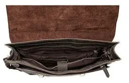 Портфель чоловічий зі шкіри 14774 Vintage рудий - мініатюра 3