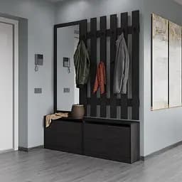 Комплект мебели в прихожую Moreli Корнелия FKO-0006 1600x2050x245 мм Венге Темный