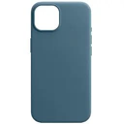 Чохол до мобільного телефона Armorstandart FAKE Leather Case Apple iPhone 15 Sea Blue (ARM76292)