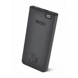 Повербанк (Power Bank) Brevia 10000mAh 20W Li-Pol, LCD черный(45120)
