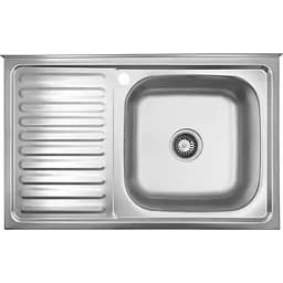 Кухонная мойка Kroner KRP Satin - 5080R (0,8 мм) (CV022821)