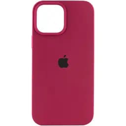 Чехол Silicone Case для Apple iPhone 16 Pro Max Maroon AA [114965]