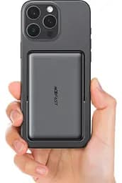 Павербанк Acefast Magnetic Wireless Black 10 000 mAh / 22.5 Вт (6974316284000) - мініатюра 3