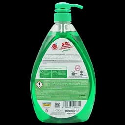 Засіб для миття посуду Eloderma Лимон, 1 л (EDWGL1000) - мініатюра 2