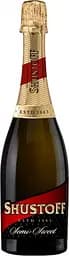 Вино ігристе Shustoff, напівсолодке, 10,5-12,5%, 0,75 л (868056)