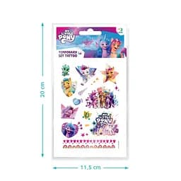 Набір дитячих тимчасових татуювань "My Little Pony" DoDo Toys 200437, 4 аркуші - мініатюра 4