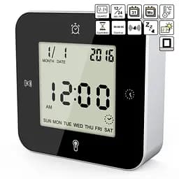 Годинник настільний Technoline WT344 Black/Silver (WT344) - мініатюра 4