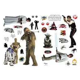 Наклейки інтер'єрні Star Wars Rebels (Зоряні війни Повстанці) 100x70 см