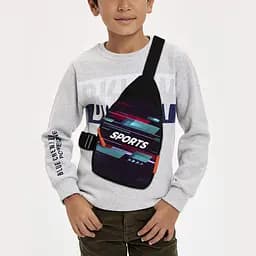 Сумка через плече дитяча Sport 29х17 см сумка слінг для хлопчика (02007)