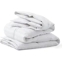 ковдра Cosas Сатинова Двоспальна 4 сезони 175х215 Snow білий (Quilt_175x215_DSeason_Viscose_StrSatin-White)