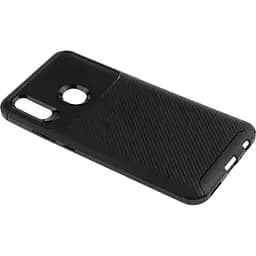 Чохол-накладка Toto TPU Carbon Fiber 1.5 mm Case HuAwei P Smart 2019 Black - мініатюра 3
