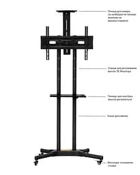 Стійка презентаційна Walfix TVS-6004B - мініатюра 3
