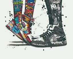 Комплект картин за номерами Riviera Blanca Love and Art (ITR-057) 2 шт в наборі