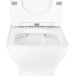 Унітаз-компакт Mixxus Style-0403-R 620x360x800 мм, Rimless MI6727, Білий - мініатюра 2