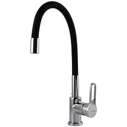 Смеситель для кухни Globus Lux Dolly GLD-0203LR-BL черный однорычажный для мойки и приготовления пищи