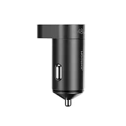 Автомобильный адаптер JOYROOM Intelligent 2-port LED Fast Car Charger C-A17 1USB/1Type-C, 48W/3A, PD/QC|