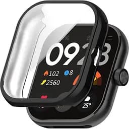 Чохол-накладка DK для Xiaomi Redmi Watch 4 Silicone Face Case (black)