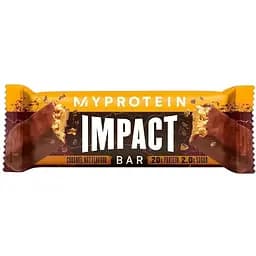 Батончик MyProtein Impact Protein Bar 64 г Карамель-орех
