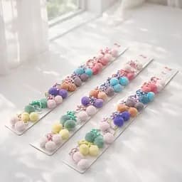 Набір дитячих гумок для волосся 10 шт.