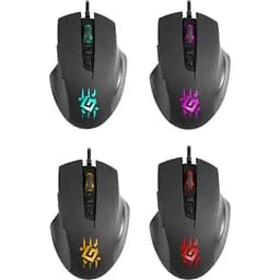 Комп'ютерна мишка Defender Wolverine GM-700L ігрова RGB 7 кн. 12800 dpi чорна (52700) - мініатюра 3