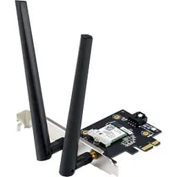 WiFi-адаптер ASUS PCI-E PCE-AX1800 (90IG07A0-MO0B00) - мініатюра 2