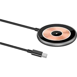 Бездротовий зарядний пристрій WiWU Wi-W007 Strong Magnetic Adsorption with MagSafe Grey (6976195091571) [99970] - мініатюра 3