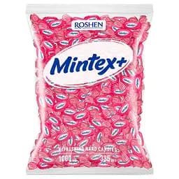Карамель льодяникова Roshen Mintex+ Berry зі смаком лісових ягід та ментолу 1 кг