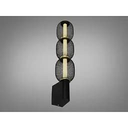 Настінний світильник Romin Diasha чорний 7 Вт