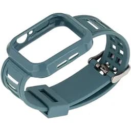 Ремінець силіконовий футляр Anchor Watch Band Apple Watch 42-44 мм Midnight Green