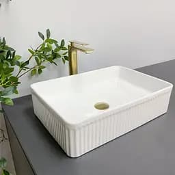 Умивальник VBI Brescia white накладний VBI-013900, Білий