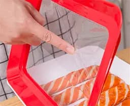 Розумний піднос для зберігання їжі Supretto з кришкою для нарізки та продуктів - мініатюра 2