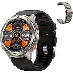 Розумний тактичний смарт-годинник Kospet Tank T3 Special Edition Silver (16989-hbr)